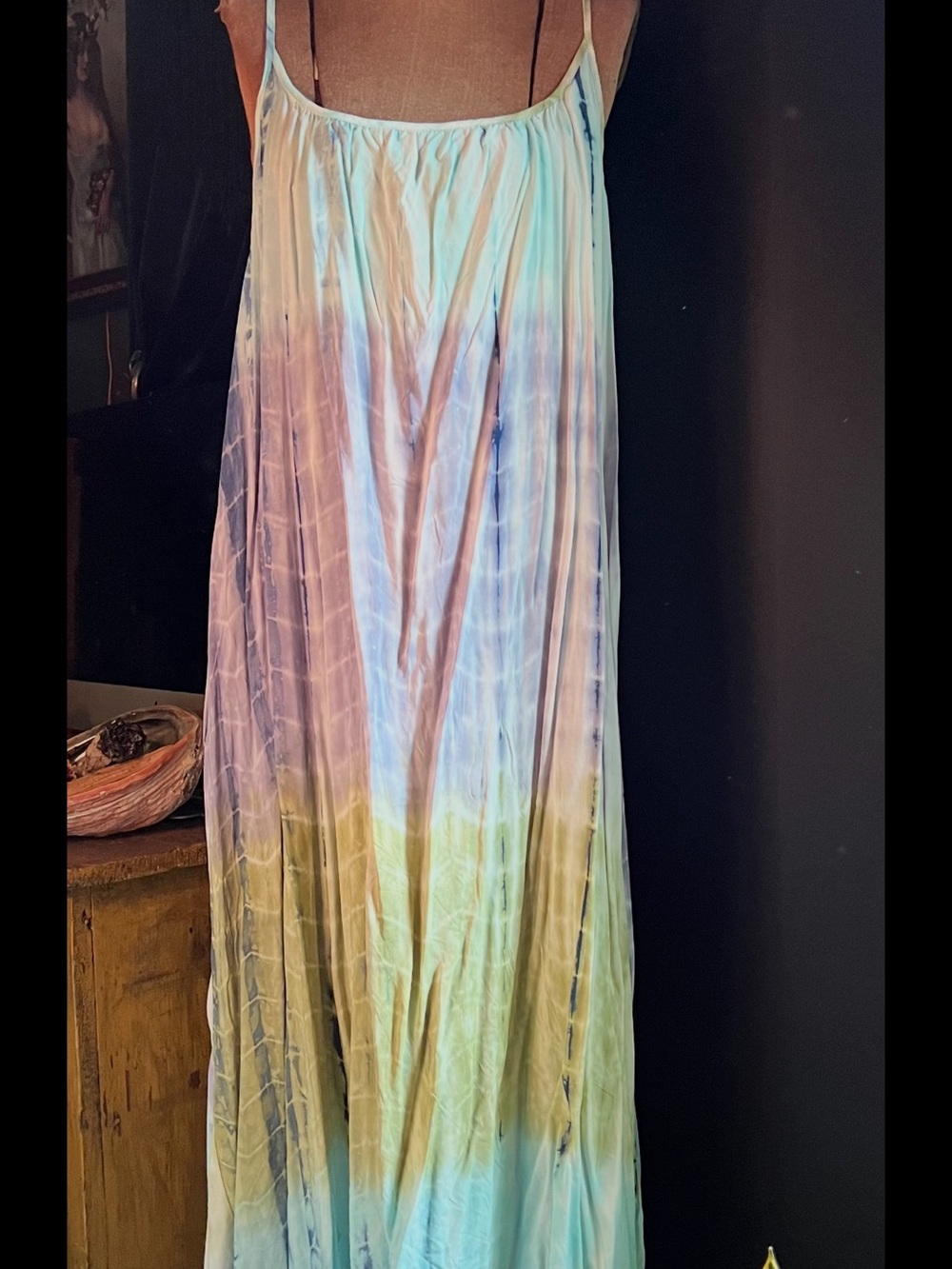 LOVESTITCH Women’s Tie-Dye Maxi Dress One Size NWT from Witch’s Estate Sale